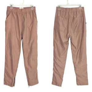 KHND Studios Lined Jogger Pants Zip Ankle Seasons A/W 16 Mauve Womens Medium 8